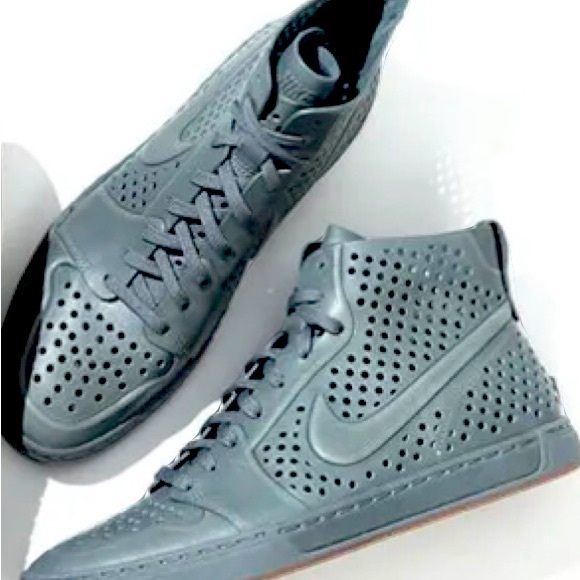 NEW Leather Nike Air Royal Mid Lite Vt Basketball Shoes Sz. 12. - Picture 2 of 9